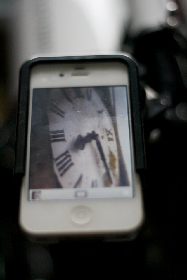 Clock using Cortex Cam